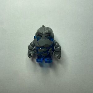 LEGO Power Miners Rock Monster Glaciator Minifigure Trans-Dark Blue